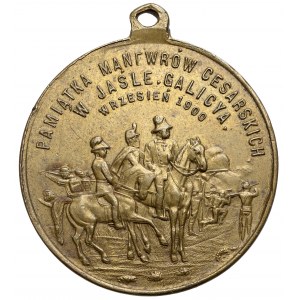 Medalik, Pamiątka manewrów cesarskich w Jaśle, wrzesień 1900