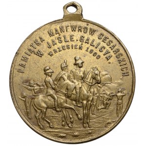 Medalik, Pamiątka manewrów cesarskich w Jaśle, wrzesień 1900