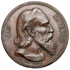 Medal Jan Matejko / Malarzowi Historycznemu Polacy 1875