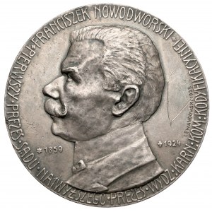 Medal SREBRO Franciszek Nowodworski 1924 - rzadki