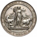 Medal, Towarzystwo Rolnicze w Królestwie Polskim 1858 - SREBRO