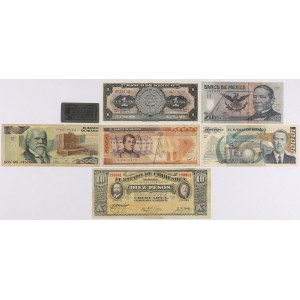 Mexico - banknotes lot (7pcs)