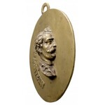 Medalion, Jan Zamojski, późniejszy odlew - XIX wiek