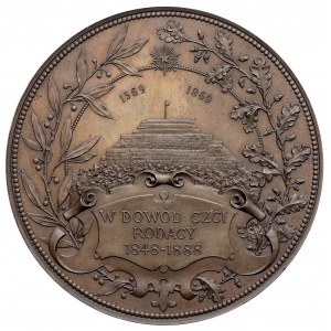 Medal, Franciszek Smolka / W dowód czci rodacy 1848-1888