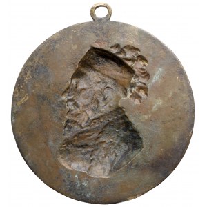 Medalion, Minter, Zygmunt II August, późniejszy odlew - XIX wiek