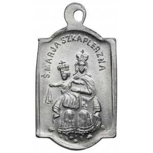 Medalik religijny - św. Maria Szkaplerzna