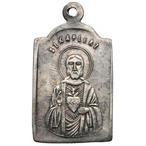 Medalik religijny, srebro - św. Szymon