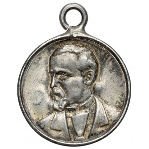 SILVER medallion, Henryk Sienkiewicz 1916