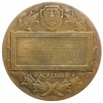 Medal, 100-lecie Banku Polskiego, Lubecki-Jelski 1928 - w pudełku