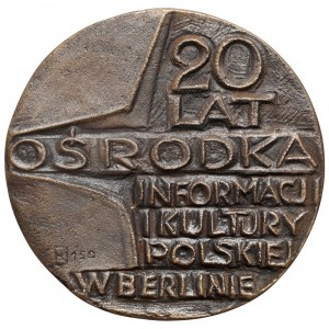 Medal, 20 lat Ośrodka Informacji i Kultury Polskiej w Berlinie (DDR)