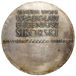 Medal SREBRO, Władysław Sikorski