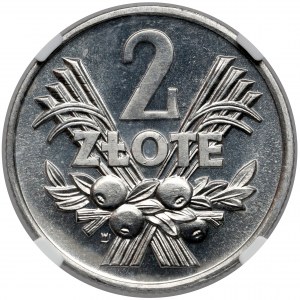 2 złote 1970 - PROOF LIKE - jak lustrzanka