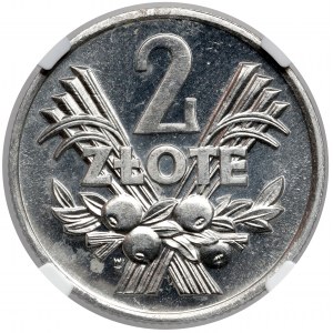 2 złote 1970 - PROOF LIKE - jak lustrzanka