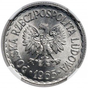 1 złoty 1965 - PIĘKNA