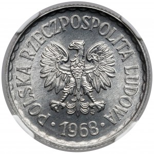 1 złoty 1968 - rzadki rok - piękna