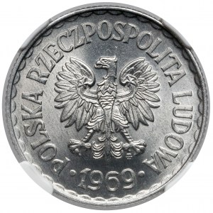 1 złoty 1969 - piękna