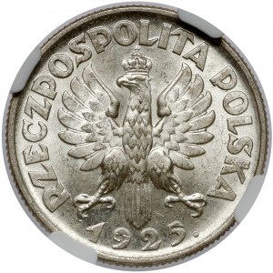 Kobieta i kłosy 1 złoty 1925