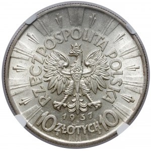 Piłsudski 10 złotych 1937