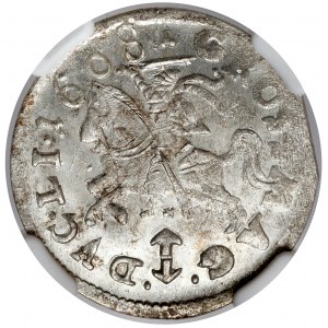 Zygmunt III Waza, Grosz Wilno 1608 - piękny