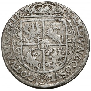 Zygmunt III Waza, Ort Bydgoszcz 1621 - PRV:M - RZADKI portret