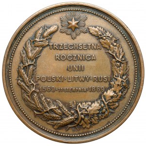 Medal, 300. rocznia Unii Polski-Litwy-Rusi 1569-1869