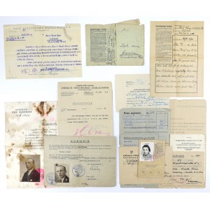 Korespondencja do Oświęcimia (Auschwitz) i inne dokumenty tej osoby