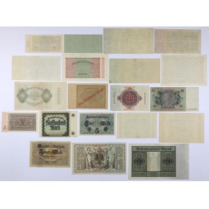 Niemcy, zestaw banknotów MIX (20szt)