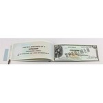 USA, książeczka WZORÓW czeków podróżniczych 10-1.000 Dollars