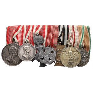 Austro-Węgry - szpanga medali i odznaczeń