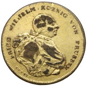 Preussen, Friedrich Wilhelm II., Friedrichs d'or 1796 A - alte Fälschung