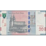 20 złotych 2015 - Chrzest Polski - w folderze z broszurą