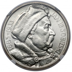 Sobieski 10 złotych 1933 - PIĘKNY