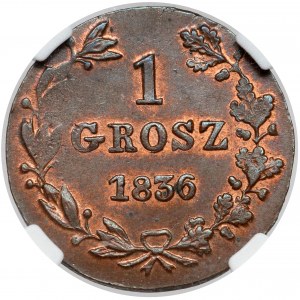 1 grosz 1836 MW - PIĘKNY