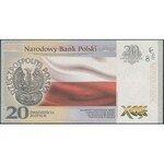 20 złotych 2018 - Niepodległość - w folderze z broszurą