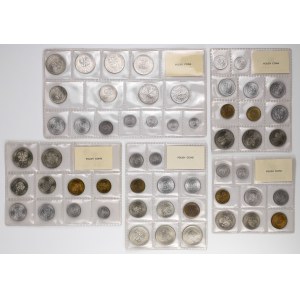 Zestawy monet PRL w oryginalnych zgrzewkach (5szt)
