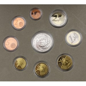 France, 2010 annual set - from 1 cent to 15 euro (9pcs)