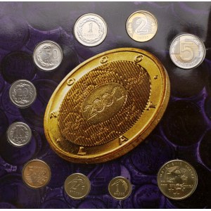 Monety Obiegowe III RP - w tym 2 zł 1994 (10szt)
