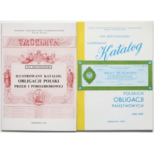 Katalogi Obligacji Polskich 1782-1918 i 1918-1959, J. Moczydłowski