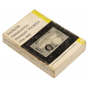 Jabłoński, Katalog papierowych pieniędzy polskich 1794-1965