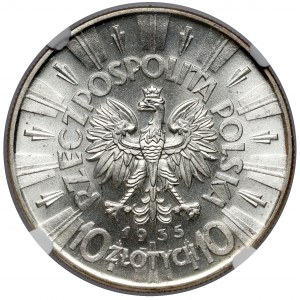 Piłsudski 10 złotych 1935 - okazowy