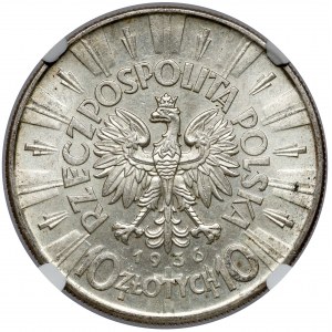 Piłsudski 10 złotych 1936