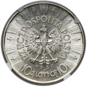 Piłsudski 10 złotych 1936