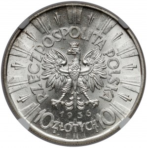 Piłsudski 10 złotych 1936