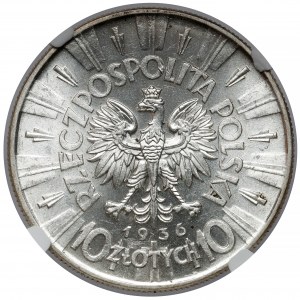 Piłsudski 10 złotych 1936