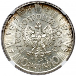 Piłsudski 10 złotych 1937