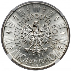 Piłsudski 10 złotych 1938