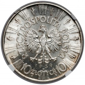 Piłsudski 10 złotych 1939