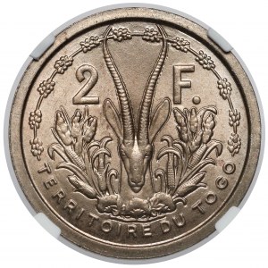 Togo, 2 francs 1948 - Essai / Próba