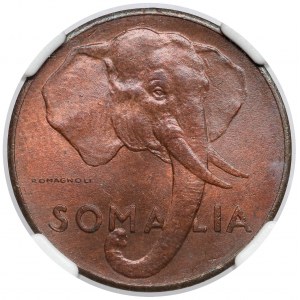Somalia, 5 centesimi 1950