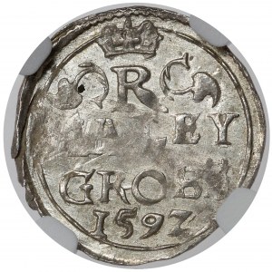 Czechy, Rudolf II, Maley Grosz 1592